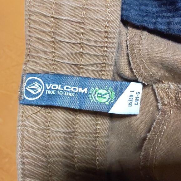 Tan Volcom joggers size large - Picture 2 of 5